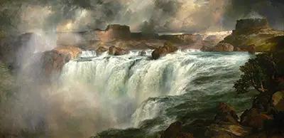 Shoshone Falls on the Snake River Thomas Moran